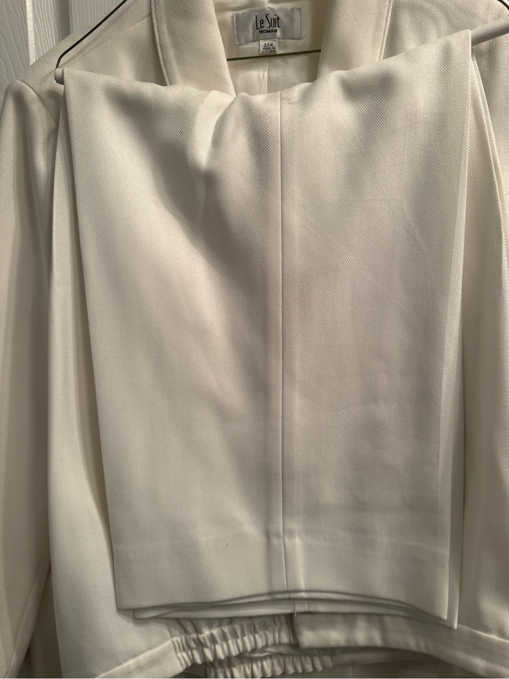 Le Suit White/Cream Women's pantsuit - Picture 4 of 4